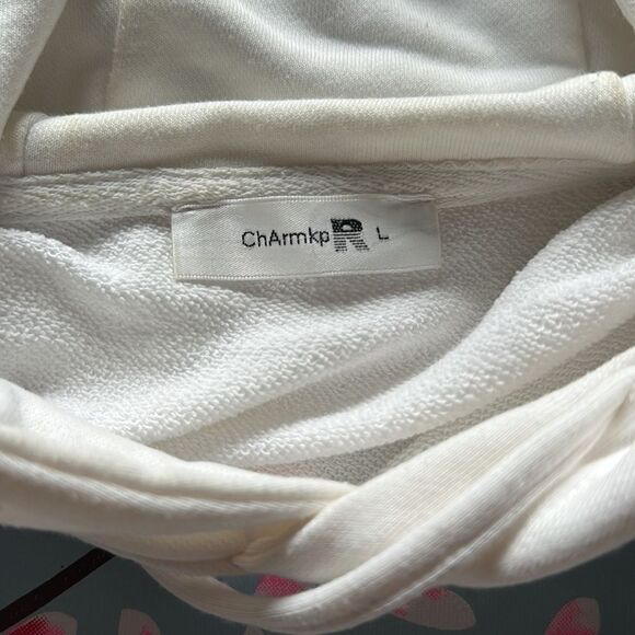 COPY - Soft white Japanese hoodie - Picture 3 of 3